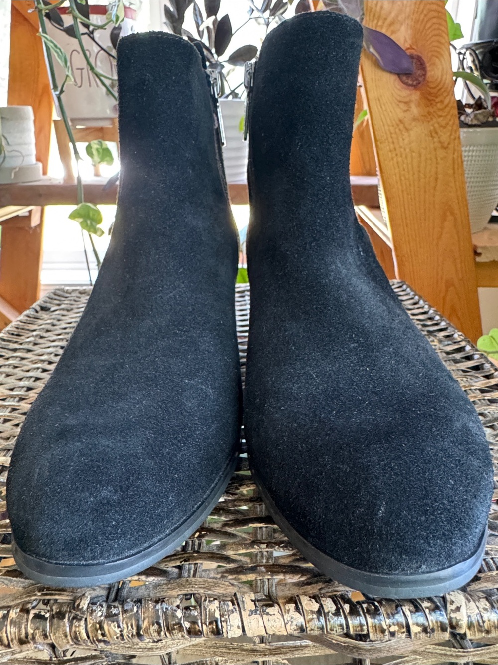 BLONDO Sydney Waterproof Black Leather Suede Ankle Boot Women’s Size 7.5 - Picture 7 of 10